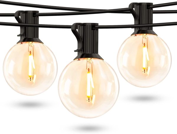 Lepro ZB1 AI Smart Outdoor String Lights APP Control, 100(88+12) ft RGB+IC+Warm White Outdoor Light 30 LED Bulbs, NOT Extendable, Alexa Google Enabled, Music Sync, NO Remote, 2.4 GHz WiFi+Bluetooth - Image 13