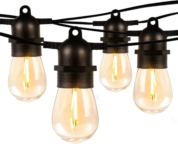Lepro ZB1 AI Smart Outdoor String Lights APP Control, 100(88+12) ft RGB+IC+Warm White Outdoor Light 30 LED Bulbs, NOT Extendable, Alexa Google Enabled, Music Sync, NO Remote, 2.4 GHz WiFi+Bluetooth - Image 20